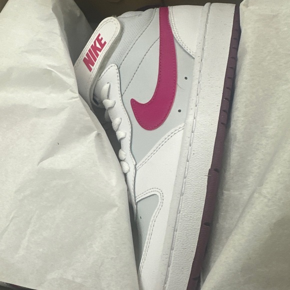 NIKE COURT BOROUGH MID 2 (GS) 5.5 - Picture 3 of 6